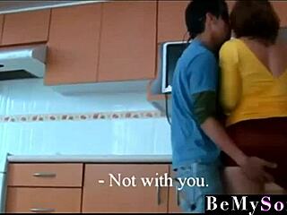 Milf fucked hard by not son in taboo scene