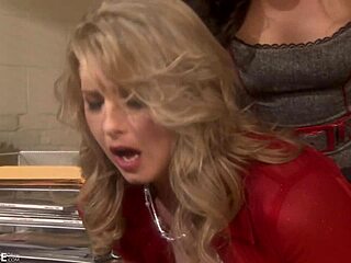 Kinky Lesbian Office Play at PenthouseGold. Roxy DeVille and Sunny Lane Finger Deep