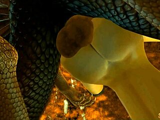 Fantasy Princess Takes Monster Cock Anal Hardcore