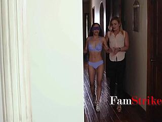 Sweetie Takes Father-In-Law's Cock Deep In Pussy Seduction