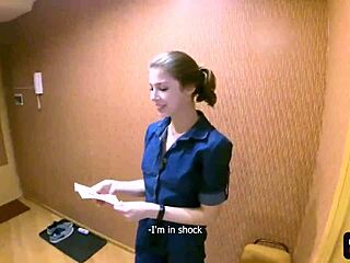 My First Casting: Easy Money in Public POV!