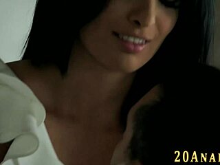 can you handle watching this busty babe get anally banged hard