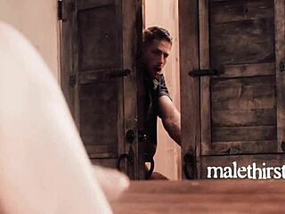 oh no, my stepdad sucks uncle's cock at the creepy ranch outdoors!