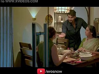 Indian Couple FUCKS Mother-in-Law in ANAL Scene