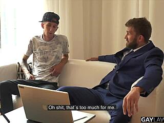 Young Thug Mark Rich Eats Cum After Bareback In Office!