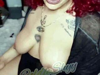 watch me enjoy my big black dildo