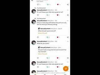 I'm sharing my exclusive twitter videos with everyone.