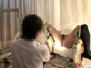 แอบส่องท้องโตของสาวท้องตรวจภายใน