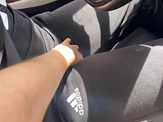 hey, wanna see me finger the uber driver on a busy road?