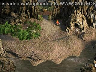 beautiful girl gives creampie masturbation gifts in hentai