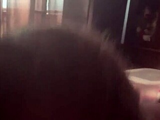 Fat BBW Slut Friend Sucking My Big Cock In Interracial Blowjob Session!