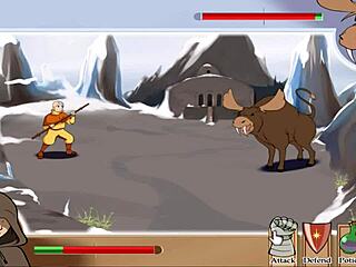 4 Elements Trainer Book 1 Slav Part 6 Hints at Sloppy Blowjob Action