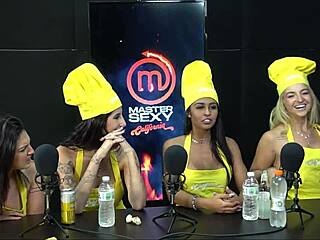 Tattooed teens with pussy piercings get assfucked