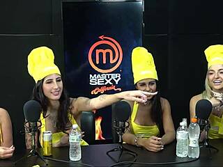 Tattooed teens with pussy piercings get assfucked