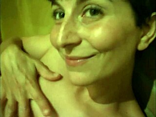 Hot Teen Masturbating with a Vintage Dildo in Hairy Pussy!