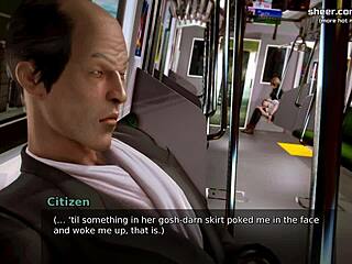 Waifu Academy - hot 18yo Asian step sister strips for big brother. Caught by stranger on train!