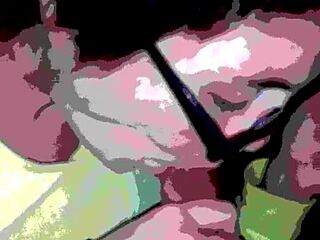 Girl SUCKING DICK with tongue