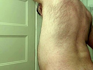 Nude Martin Lavallée Sodomizes Himself and Shoves His Dildo in His Mouth Afterwards