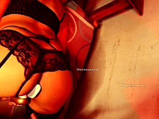 Sexy Latina Rams Anal Toy Deep In Her Ass