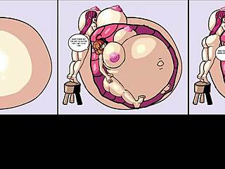 i can't believe how hot these anime pregnant expansion clips are!