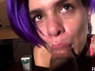 Hey, check out this tattooed babe with a shaved pussy getting fucked hard.