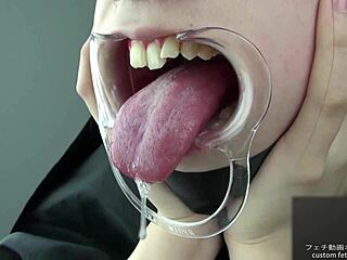 Maniac Fetish with Asian Balloon Licking