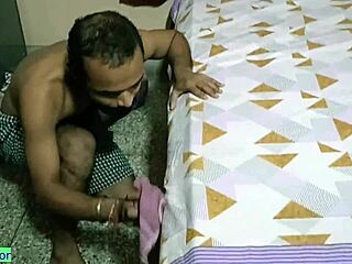 Watch this hot bhabhi take naughty devar's monster cock roughly at home!