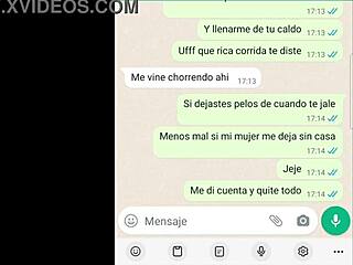 la vecina is back for more action in part 2 of this spicy web chat