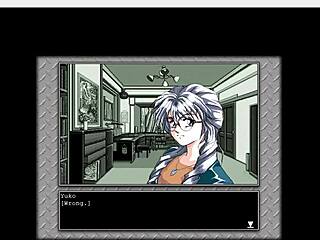 Completing 1993 hentai game episode 3: answering questions correctly wins rewards.