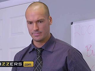 Skyla Novea Hates Studying, Gets Big Tits Fucked