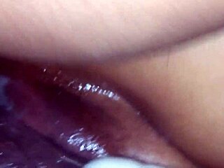 Wife teases in vibrator lingerie