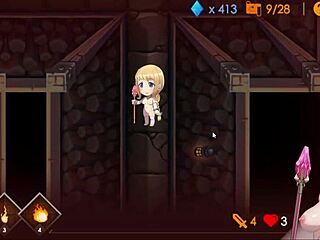 Sally GETS CAPTURED and CREAMPIED by goblin in dungeon