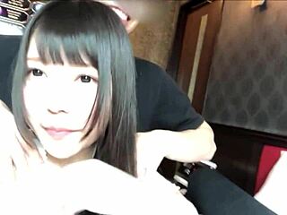 Seriri-Chan In Erotic Maid Cosplay With Careful Blowjob And Footjob
