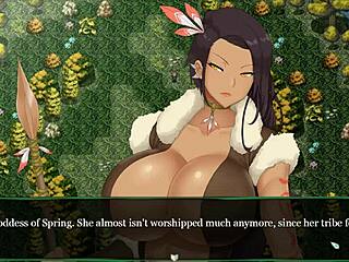 alraune succumbs naked to adalon's blue flame in succubus covenant