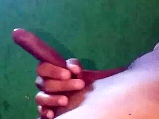 novinho enjoys tasty cum after anal