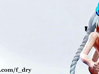 kawaii girl strikes in micro bikini 😍