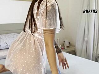 anarothbardreal rides her dildo hard, getting so wet and horny