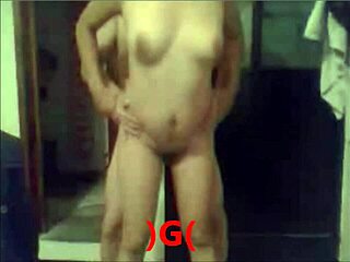 Caught on webcam in a sexy moment