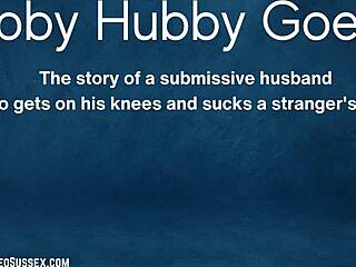 Submissive Husband SUCKS COCK