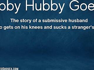 Submissive Husband SUCKS COCK