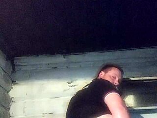 rough fucking cop's ass with bottle 😈