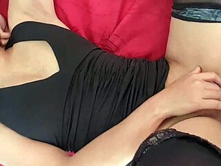 After party, I seduce my sister's husband in skirt