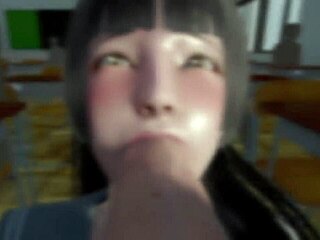 Я типа сосу огромный член профессора, чтобы сдать, ой!