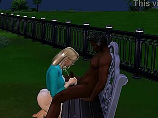 Blacken seduces Barbie with that monster cock, wow! 😍