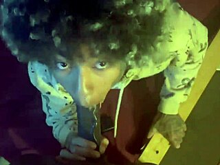 Adorable Young Twink Gags On Straight Guy's Massive Black Cock