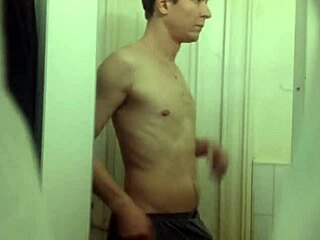 Mars6Mars, the sexy model, indulges in solo masturbation in the toilet, captured by a hidden spy cam.