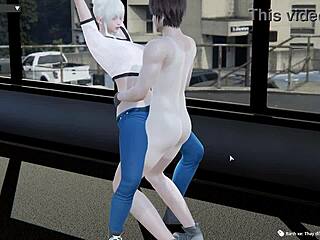 She rides in cowgirl position while fucking hard