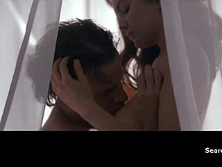 diane lane in KNIGHT MOVES 1992, topless with big tits and blowjob.