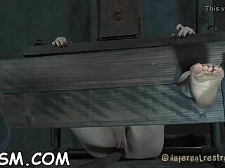 In this rough competition, the tough girl gets gagged and caned zealously by dominating forces.