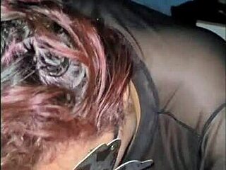Redhead With Pierced Tits Receives Cum In Mouth